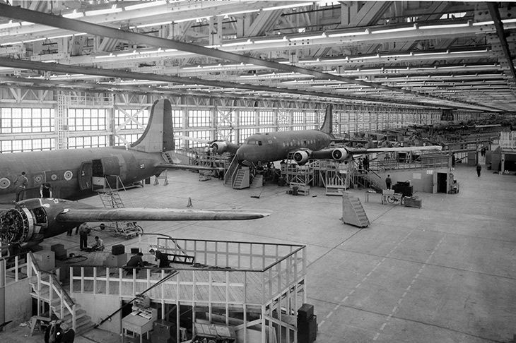 Douglas Chicago Aircraft Assembly Plant (interior)
